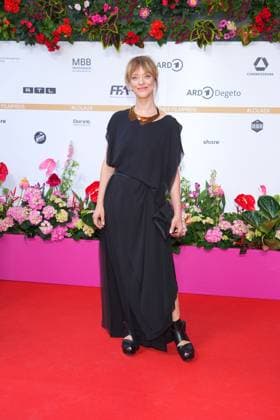 Heike Makatsch arriving at the German Film Award ceremony on 3 05 2024 in Berlin German Film Award 2024 in Berlin