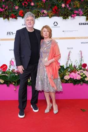Matthias Glasner and Corinna Harfouch arriving at the German Film Award ceremony on 3 05 2024 in Berlin German Film Award 2024 in Berlin