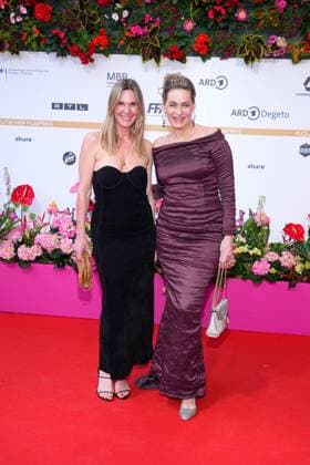 Nele Mueller Stoefen and Gesine Cukrowski arriving at the German Film Award ceremony on 3 05 2024 in Berlin German Film Award 2024 in Berlin