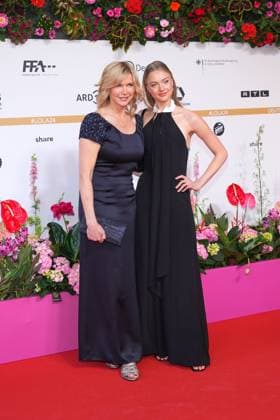 Veronica Ferres and her daughter Lilly Krug arriving at the German Film Award ceremony on 3 05 2024 in Berlin German Film Award 2024 in Berlin