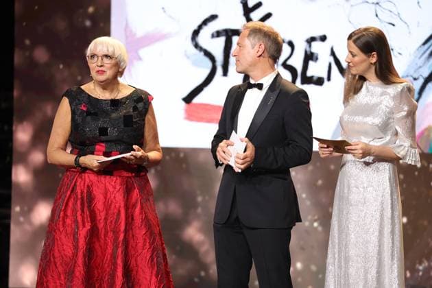 German Film Award 2024 Claudia Roth, Florian Gallenberger, Alexandra Maria Lara at the Lola German Film Award 2024 ceremony at the Theater am Potsdamer Platz in Berlin 03 05 2024 Copyright: xEventpressx