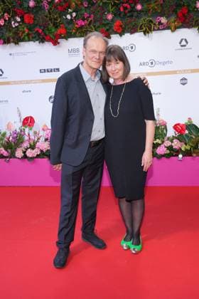 Edgar Selge and Franziska Walser arriving at the German Film Award ceremony on 3 05 2024 in Berlin German Film Award 2024 in Berlin