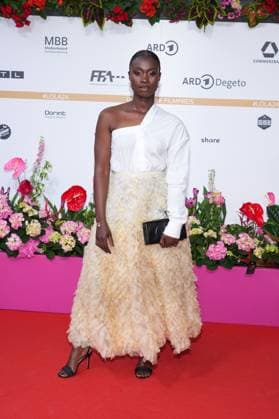 Lorna Ishema arriving at the German Film Award ceremony on 3 05 2024 in Berlin German Film Award 2024 in Berlin