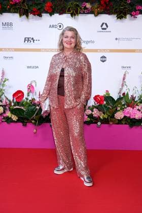 Birge Schade arriving at the German Film Award ceremony on 3 05 2024 in Berlin German Film Award 2024 in Berlin