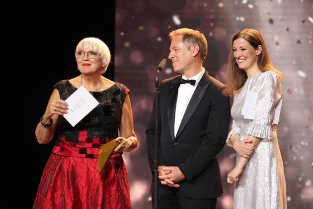 German Film Award 2024 Claudia Roth, Florian Gallenberger, Alexandra Maria Lara at the Lola German Film Award 2024 ceremony at the Theater am Potsdamer Platz in Berlin 03 05 2024 Copyright: xEventpressx