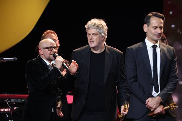German Film Award 2024 BEST PICTURE GOLD Dying and Jürgen Vogel at the Lola German Film Award 2024 ceremony at the Theater am Potsdamer Platz in Berlin 03 05 2024 Copyright: xEventpressx