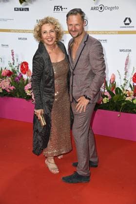 Michaela May, Philipp Hochmair DEUTSCHER FILMPREIS 2024 at the Theater am Potsdamer Platz on 03 05 2024 Red Carpet