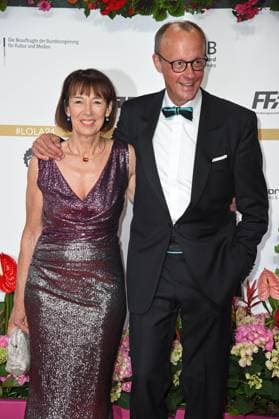 Friedrich Merz with wife Charlotte Merz DEUTSCHER FILMPREIS 2024 at the Theater am Potsdamer Platz on 03 05 2024 Red Carpet