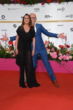 Peter Lohmeyer, Barbara Philipp DEUTSCHER FILMPREIS 2024 at the Theater am Potsdamer Platz on 03 05 2024 Red Carpet