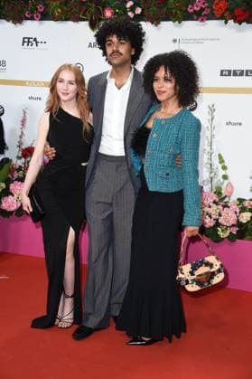 Gina Alice Stiebitz, Langston Uibel, Aminata Belli DEUTSCHER FILMPREIS 2024 at the Theater am Potsdamer Platz on 03 05 2024 Red Carpet
