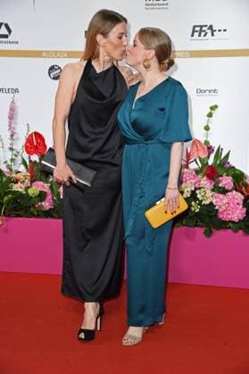 Jeannine Michaelsen, Jasmin Schwiers GERMAN FILM AWARD 2024 at the Theater am Potsdamer Platz on 03 05 2024 Red Carpet