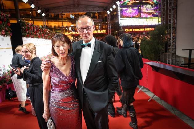 German Film Award 2024 Friedrich and Charlotte Merz at the party at the Lola German Film Award 2024 ceremony at the Theater am Potsdamer Platz in Berlin Date 03 05 2024 Copyright: xEventpressx