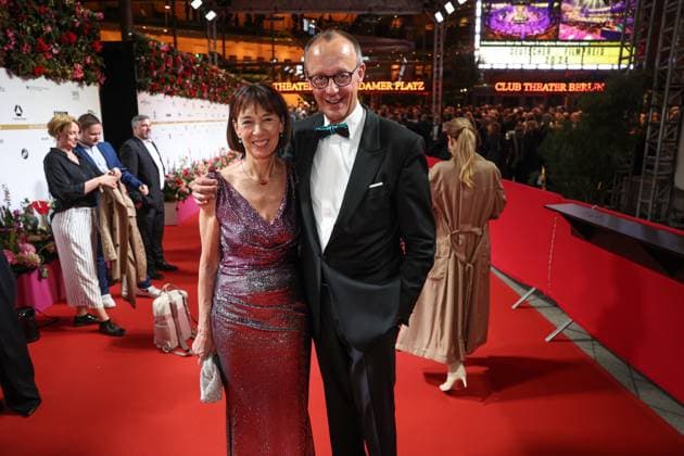 German Film Award 2024 Friedrich and Charlotte Merz at the party at the Lola German Film Award 2024 ceremony at the Theater am Potsdamer Platz in Berlin Date 03 05 2024 Copyright: xEventpressx