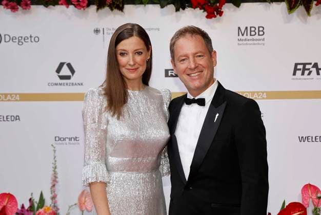 Alexandra Maria Lara, Florian Gallenberger at the presentation of the German Film Award Lola24 at the Theater am Potsdamer Platz Berlin