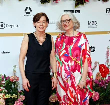 Anne Leppin GF Deutsche Filmakademie , Claudia Loewe at the presentation of the German Film Award Lola24 at the Theater am Potsdamer Platz Berlin