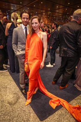 German Film Award 2024 Tom Schilling with Katharina Schuettler at the party at the Lola German Film Award 2024 ceremony at the Theater am Potsdamer Platz in Berlin Date 03 05 2024 Copyright: xEventpressx