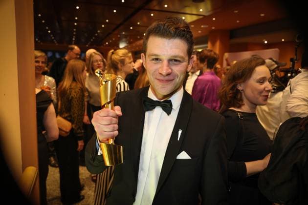 German Film Award 2024 BEST MALE HEADLINE Simon Morze at the party at the Lola German Film Award 2024 ceremony at the Theater am Potsdamer Platz in Berlin Date 03 05 2024 Copyright: xEventpressx