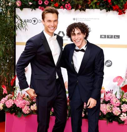Carlos Boettcher, Riccardo Campione at the presentation of the German Film Award Lola24 at the Theater am Potsdamer Platz Berlin