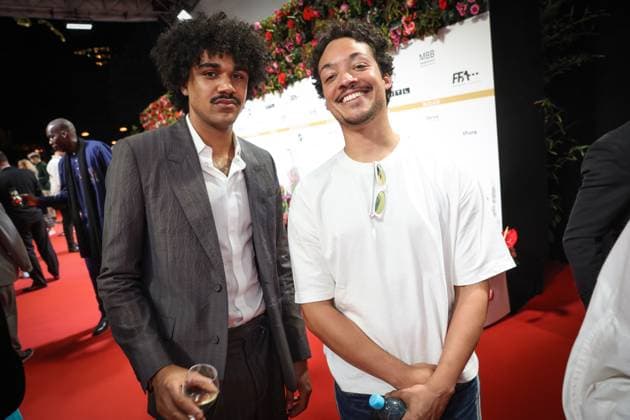 German Film Award 2024 Langston Uibel and Aurel Mertz at the party at the Lola German Film Award 2024 ceremony at the Theater am Potsdamer Platz in Berlin Date 03 05 2024 Copyright: xEventpressx