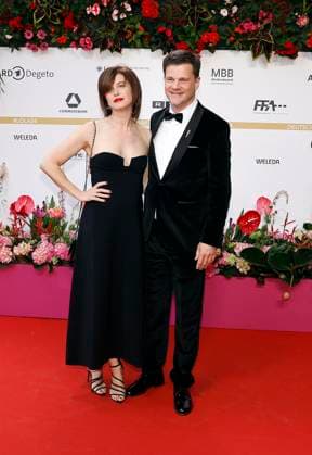 Caroline Rosales, Benjamin Herrmann at the presentation of the German Film Award Lola24 at the Theater am Potsdamer Platz Berlin