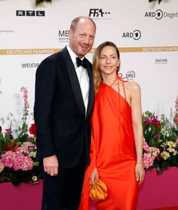 Johann von Buelow, Katharina Schuettler at the presentation of the German Film Award Lola24 at the Theater am Potsdamer Platz Berlin