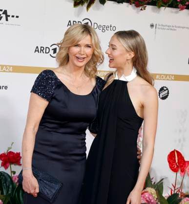 Veronica Ferres with daughter Lilly Krug at the Lola24 German Film Award ceremony at the Theater am Potsdamer Platz Berlin