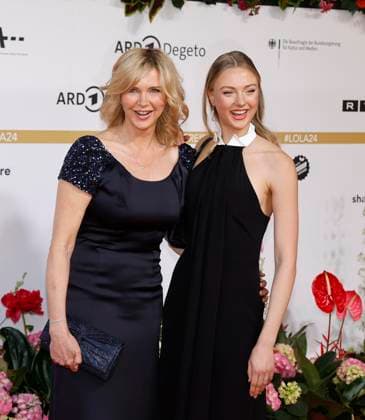 Veronica Ferres with daughter Lilly Krug at the Lola24 German Film Award ceremony at the Theater am Potsdamer Platz Berlin