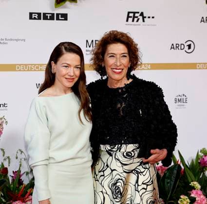 Hannah Herzsprung, Adele Neuhauser at the presentation of the German Film Award Lola24 at the Theater am Potsdamer Platz Berlin