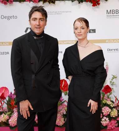 Ilker Catak, Leonie Benesch at the presentation of the German Film Award Lola24 at the Theater am Potsdamer Platz Berlin