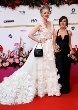 Franziska Knuppe, Natalia Avelon at the presentation of the German Film Award Lola24 at the Theater am Potsdamer Platz Berlin