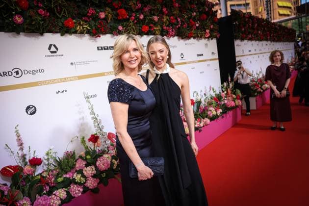 German Film Award 2024 Veronica Ferres with daughter Lilly Krug on the red carpet at the Lola German Film Award 2024 ceremony at the Theater am Potsdamer Platz in Berlin Date 03 05 2024 Copyright: xEventpressx