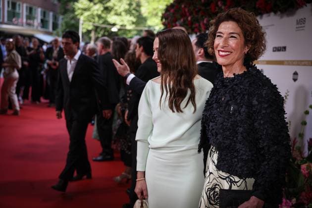 German Film Award 2024 Hannah Herzsprung , Adele Neuhauser on the red carpet at the Lola German Film Award 2024 ceremony at the Theater am Potsdamer Platz in Berlin Date 03 05 2024 Copyright: xEventpressx
