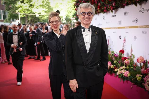 German Film Award 2024 Donata Wenders Wim Wenders on the red carpet at the Lola German Film Award 2024 ceremony at the Theater am Potsdamer Platz in Berlin Date 03 05 2024 Copyright: xEventpressx