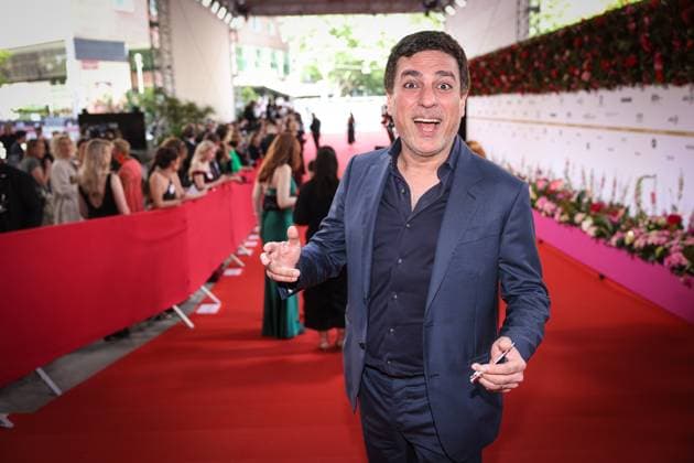 German Film Award 2024 Shan Rahimkhan on the red carpet at the Lola German Film Award 2024 ceremony at the Theater am Potsdamer Platz in Berlin Date 03 05 2024 Copyright: xEventpressx