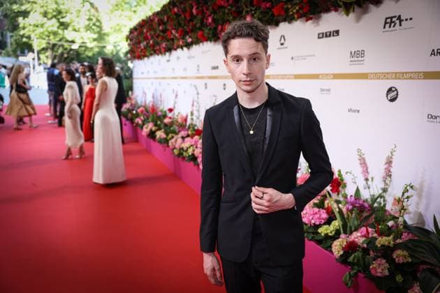 German Film Award 2024 Jonathan Berlin on the red carpet at the Lola German Film Award 2024 ceremony at the Theater am Potsdamer Platz in Berlin Date 03 05 2024 Copyright: xEventpressx