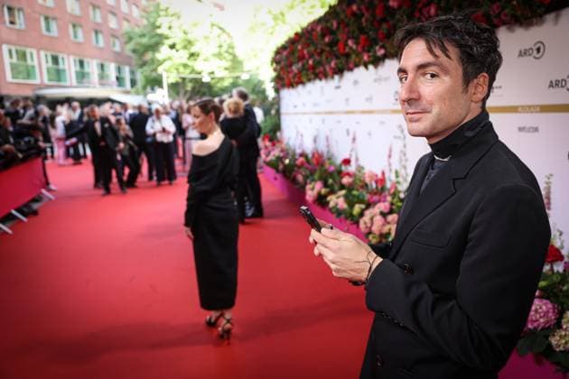 German Film Award 2024 Ilker Catak and Leonie Benensch on the red carpet at the Lola German Film Award 2024 ceremony at the Theater am Potsdamer Platz in Berlin Date 03 05 2024 Copyright: xEventpressx