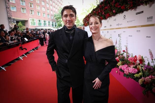 German Film Award 2024 Ilker Catak and Leonie Benensch on the red carpet at the Lola German Film Award 2024 ceremony at the Theater am Potsdamer Platz in Berlin Date 03 05 2024 Copyright: xEventpressx