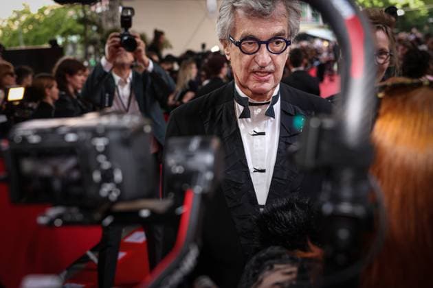 German Film Award 2024 Wim Wenders in an interview on the red carpet at the Lola German Film Award 2024 ceremony at the Theater am Potsdamer Platz in Berlin Date 03 05 2024 Copyright: xEventpressx