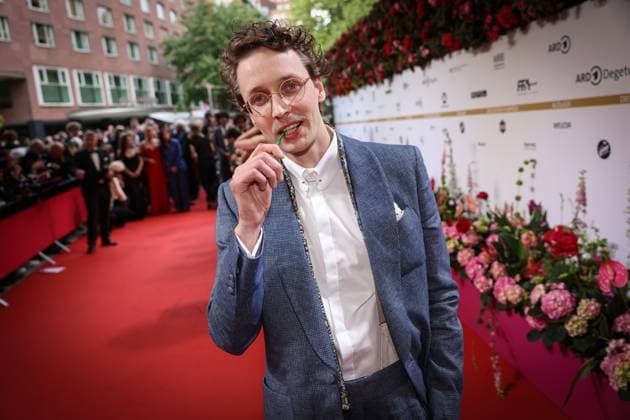 German Film Award 2024 Julius Feldmeier on the red carpet at the Lola German Film Award 2024 ceremony at the Theater am Potsdamer Platz in Berlin Date 03 05 2024 Copyright: xEventpressx