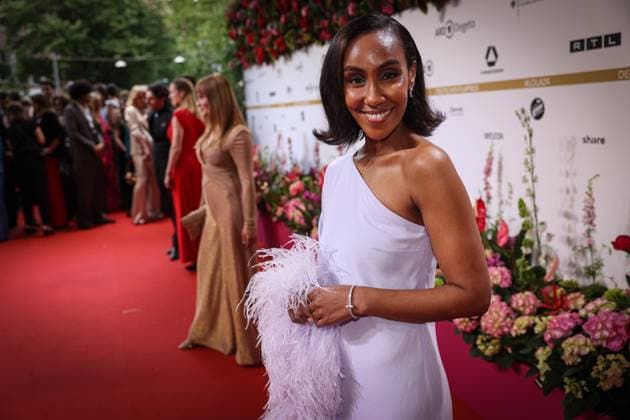 German Film Award 2024 Hadnet Tesfai on the red carpet at the Lola German Film Award 2024 ceremony at the Theater am Potsdamer Platz in Berlin Date 03 05 2024 Copyright: xEventpressx