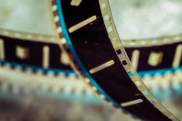Film rolls in a Projection room one Old Cinemas 1074706443