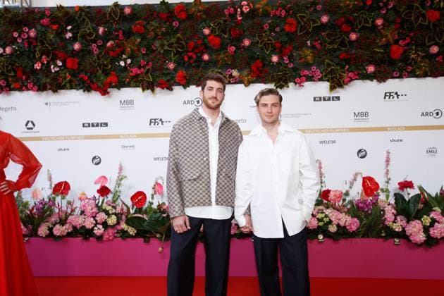 Award German Film Award 2024 Felix Kruck and Jannik Schuemann at the German Film Award 2024 at the Theater am Potsdamer Platz on 03 05 2024 in Berlin Copyright: xEventpressxKochanx