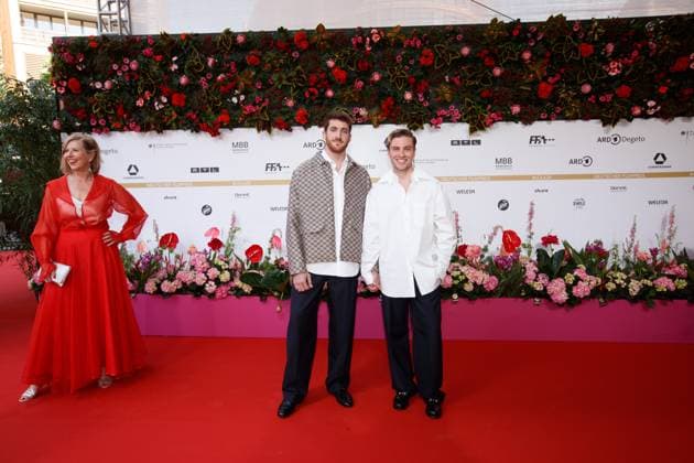 Award German Film Award 2024 Felix Kruck and Jannik Schuemann at the German Film Award 2024 at the Theater am Potsdamer Platz on 03 05 2024 in Berlin Copyright: xEventpressxKochanx