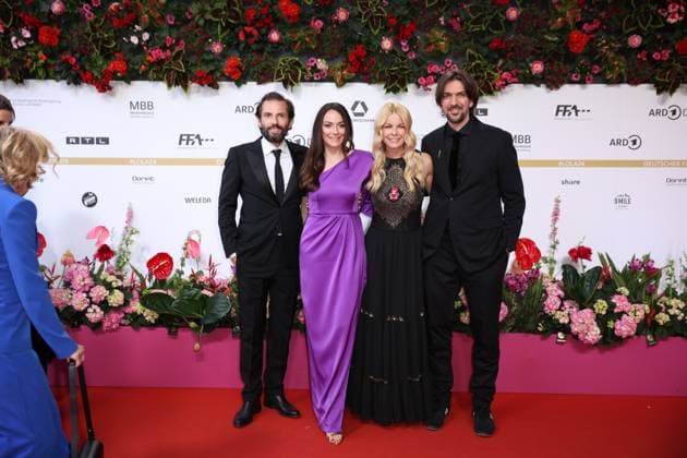German Film Award 2024 Quirin Berg, Kara Ann Hecker, Tina Kaiser and Max Wiedemann at the German Film Award 2024 at the Theater am Potsdamer Platz on 03 05 2024 in Berlin Copyright: xEventpressxKochanx