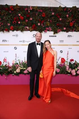 German Film Award 2024 Johann von Bülow and Katharina Schüttler at the German Film Award 2024 at the Theater am Potsdamer Platz on 03 05 2024 in Berlin Copyright: xEventpressxKochanx