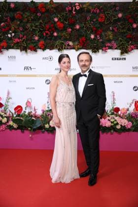 German Film Award 2024 Katharina Nesytowa and Aleksandar Jovanovic at the German Film Award 2024 at the Theater am Potsdamer Platz on 03 05 2024 in Berlin Copyright: xEventpressxKochanx