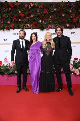 German Film Award 2024 Quirin Berg, Kara Ann Hecker, Tina Kaiser and Max Wiedemann at the German Film Award 2024 at the Theater am Potsdamer Platz on 03 05 2024 in Berlin Copyright: xEventpressxKochanx