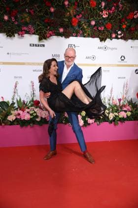 Award German Film Award 2024 Barbara Philipp and Peter Lohmeyer at the German Film Award 2024 at the Theater am Potsdamer Platz on 03 05 2024 in Berlin Copyright: xEventpressxKochanx