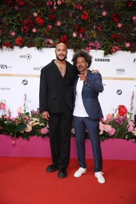 Award German Film Award 2024 Malick Bauer and Tyron Rickets at the German Film Award 2024 at the Theater am Potsdamer Platz on 03 05 2024 in Berlin Copyright: xEventpressxKochanx