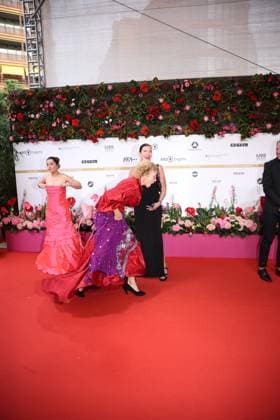 German Film Award 2024 Sarah Alles, Katy Karrenbauer and Katja Riemann at the German Film Award 2024 at the Theater am Potsdamer Platz on 03 05 2024 in Berlin Copyright: xEventpressxKochanx